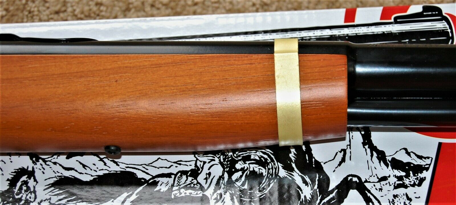 Daisy Red Ryder BB Gun With Scope, RR 80TH Anniv Bronze Medal,  BB'S & Targets.